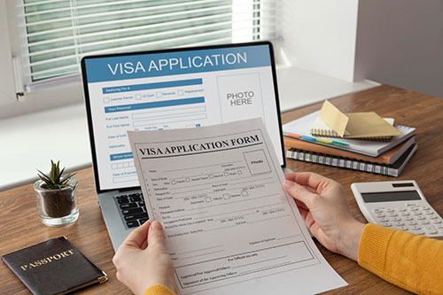 Absolute Academy's Study Visa services with guidance on applications and student support
