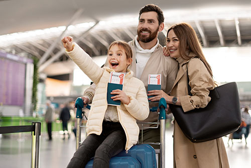 Absolute Academy's Tourist Visa services for travel and family visits